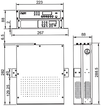 FMST-FXR061吸氣式感煙火災(zāi)
探測器與電源橫豎向配圖