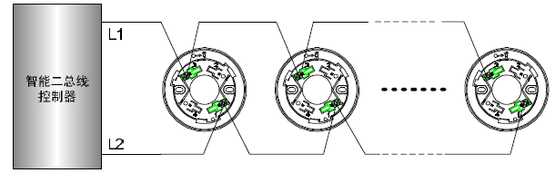 JTY-GD-930 型點(diǎn)型光電感煙火災(zāi)探測(cè)器接線