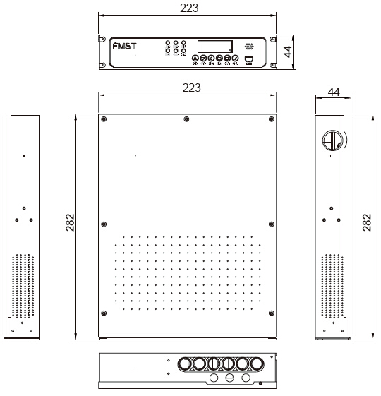 FMST-FXR-61R探測(cè)器尺寸