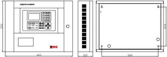 LDK800<a href=http://www.xiaofangw.com/dianqihuozai/ target=_blank class=infotextkey>電氣火災監(jiān)控</a>設備