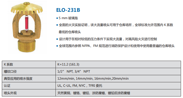 倉庫噴淋保護(hù)解決方案產(chǎn)品選擇